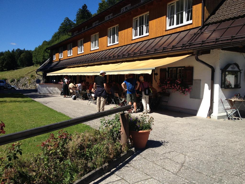 Gasthof Blaue Gams เอตทาล ภายนอก รูปภาพ