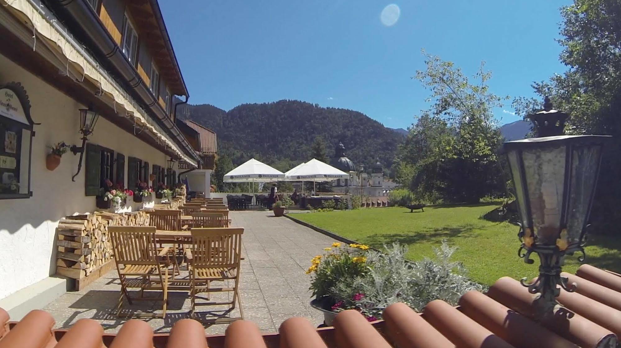 Gasthof Blaue Gams เอตทาล ภายนอก รูปภาพ