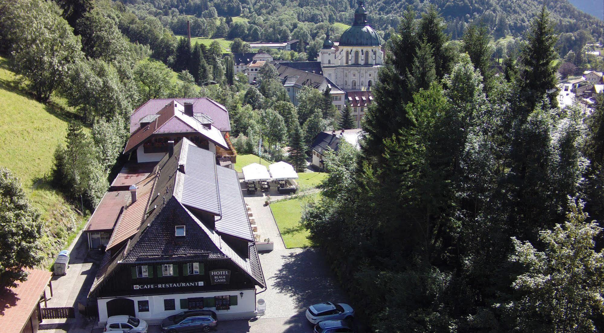 Gasthof Blaue Gams เอตทาล ภายนอก รูปภาพ